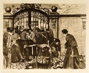 Sturm av Käthe Kollwitz