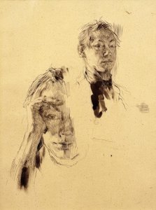To selvportretter av Käthe Kollwitz