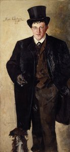 Selvportrett av Kalle (1865 93) Lochen