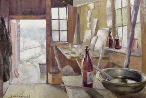 Kunstskolens atelier, Modum