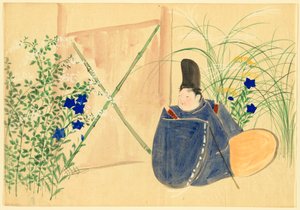 Flowers of a Hundred Worlds (Momoyogusa): Nakaguni (Nakagusa) av Kamisaka Sekka