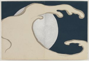 Flowers of a Hundred Worlds (Momoyogusa): Rising Waves (Tachinami) av Kamisaka Sekka