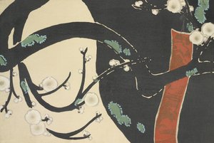 Ume, kun fra Momoyo av Kamisaka Sekka