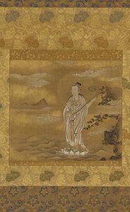 Bodhisattva krysser havet, Edo-perioden, 1600-tallet.