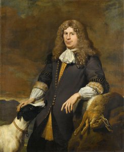 Portrett av en mann, muligens Jacob de Graeff, rådmann i Amsterdam i 1672 av Karel Du Jardin