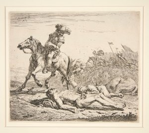 Le Champ de Bataille (Slagmarken) av Karel Dujardin