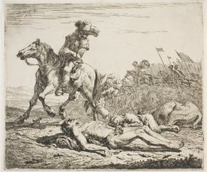 Slagmarken av Karel Dujardin