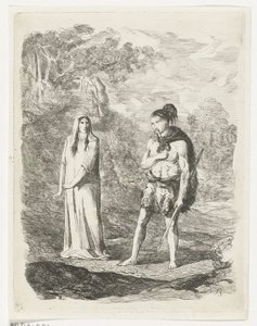 Drogen lover Angor hånden til Olwene Aeddon (serietittel) av Karel Frederik Bombled