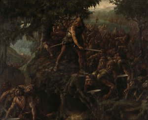 Galliske krigere av Karel Lodewijk De Kesel