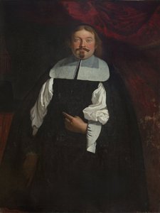 Portrett av grev Humprecht Jan Czernin av Chudenice (1628-1682) - Karel Skreta (1610-1674). Olje på lerret