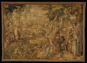 Delfts mytologiske billedvev, av Franciscus Spierinckx, tidlig på 1600-tallet