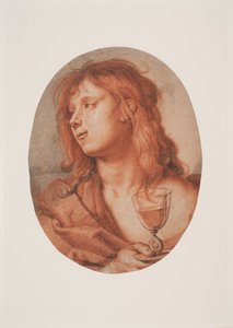 Apostlene Johannes av Karel van III Mander