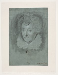 Damens portrett. Louise de Coligny.