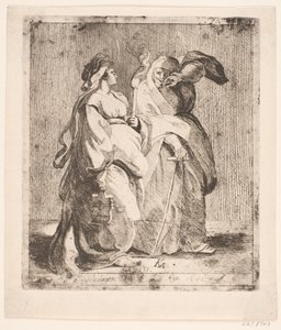 Judith med tjeneren sin av Karel van III Mander