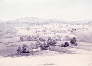 Gnadenhütten av Karl Bodmer