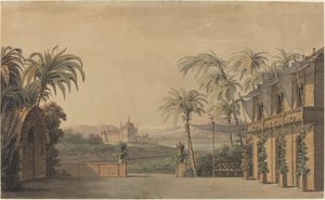 Tyrkisk scenedesign av Karl Ferdinand Langhans