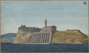 Katedralen i Piran i Istria av Karl Friedrich Schinkel
