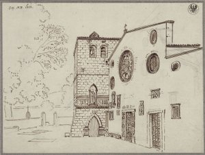 San Giusto-katedralen i Trieste av Karl Friedrich Schinkel