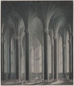 En fyrstes residens. Interiør av Karl Friedrich Schinkel