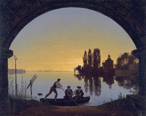 Spreebredden ved Stralau av Karl Friedrich Schinkel