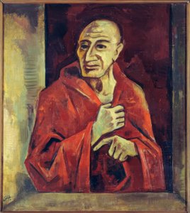 Mann am Fenster von Karl Hofer