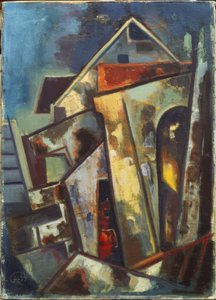 Etter brannen av Karl Hofer