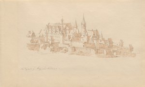 Kaiserslautern slott av Karl Julius Von Leypold