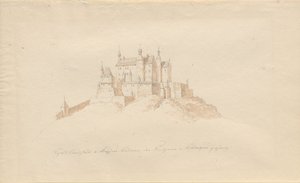 Slott Landstuhl f. Kaisers, Lautern, prinsene v. på grunn av Sickingen av Karl Julius Von Leypold