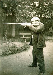 Forfatter Alexander Ivanovich Kuprin (Alexandre Ivanovitch Kouprine) (1870-1938) i Gatchina.