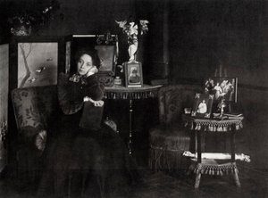 Vera Fedorovna Komissarzhevskaya, russisk astress, c1900
