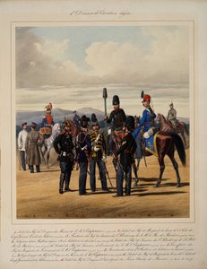 Første lette kavaleridivisjon, 1867 av Karl Karlovich Piratsky