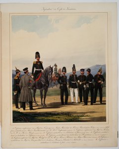 Infanteri av det russiske keiserlige grenaderkorpset, 1867 av Karl Karlovich Piratsky