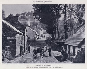 Irish Villages (s/hvitt bilde) av Karl Karlovich Piratsky