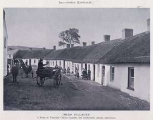 Irish Villages (s/hvitt bilde) av Karl Karlovich Piratsky