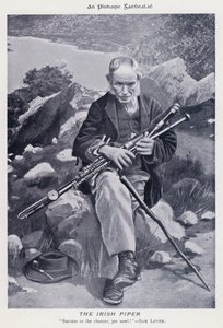 The Irish Piper (s/hvitt bilde)