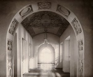 Museum of the Imperial Pushkin Lyceum i St. Petersburg, Russland, 1910-tallet. av Karl Kubesch
