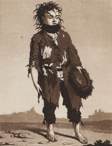 De unge tiggere, ca. 1800.