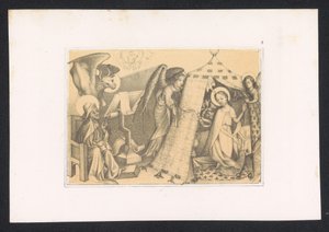 Lucas beskriver Mary Design og studier av en nederlandsk mester fra 1400-tallet. Århundre. Basert på originalene oppbevart i det kongelige bibliotek i Berlin (serietittel)