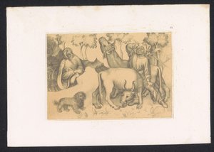 Paulus van Thebe er kjent med to ossens Design og studier av en nederlandsk mester fra 1400-tallet. Århundre. Basert på originalene oppbevart i det kongelige bibliotek i Berlin (serietittel)