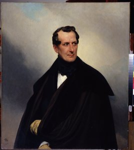 ""Portrett av grev Vladimir Musin-Pushkin (Musin Pushkin) (1798-1854)"" Maleri av Karl Pavlovich Briullov (Bryullov) (1799-1852) 1830 Regionalt kunstmuseum Arkhangelsk Russland av Karl Pavlovich Bryullov