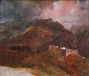 Peak Fort på øya Madeira, 1849-1850 av Karl Pavlovich Bryullov