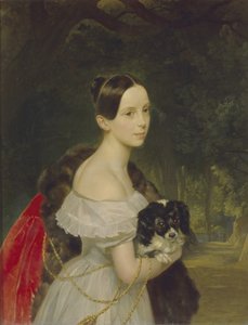 Portrett av Ulyana M. Smirnova, 1837-1840 av Karl Pavlovich Bryullov