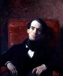 Portrett av forfatteren, A. N. Strougovschikoff (1808-78) av Karl Pavlovich Bryullov