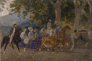 Ride, 1849 av Karl Pavlovich Bryullov