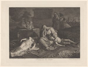 Hecuba sørger over sine drepte barn Hekuba und ihre Kinder (tittel på objekt)