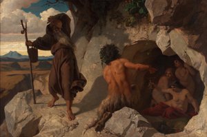 Sankt Antonius fristelse av Karl Schönbrunner