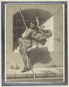 Benvenuto Cellini flykter fra Castel Sant