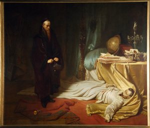 Baptiste Seni av The Dead Body of Wallenstein, fra Wallenstein-trilogien av Friedrich Schiller