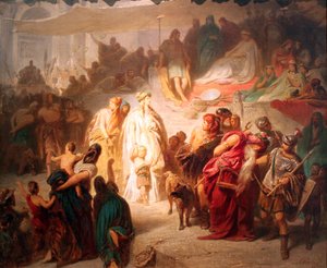 Thusnelda i den triumferende prosesjonen av Germanicus