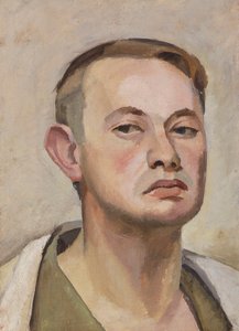 Selvportrett, ca. 1925.